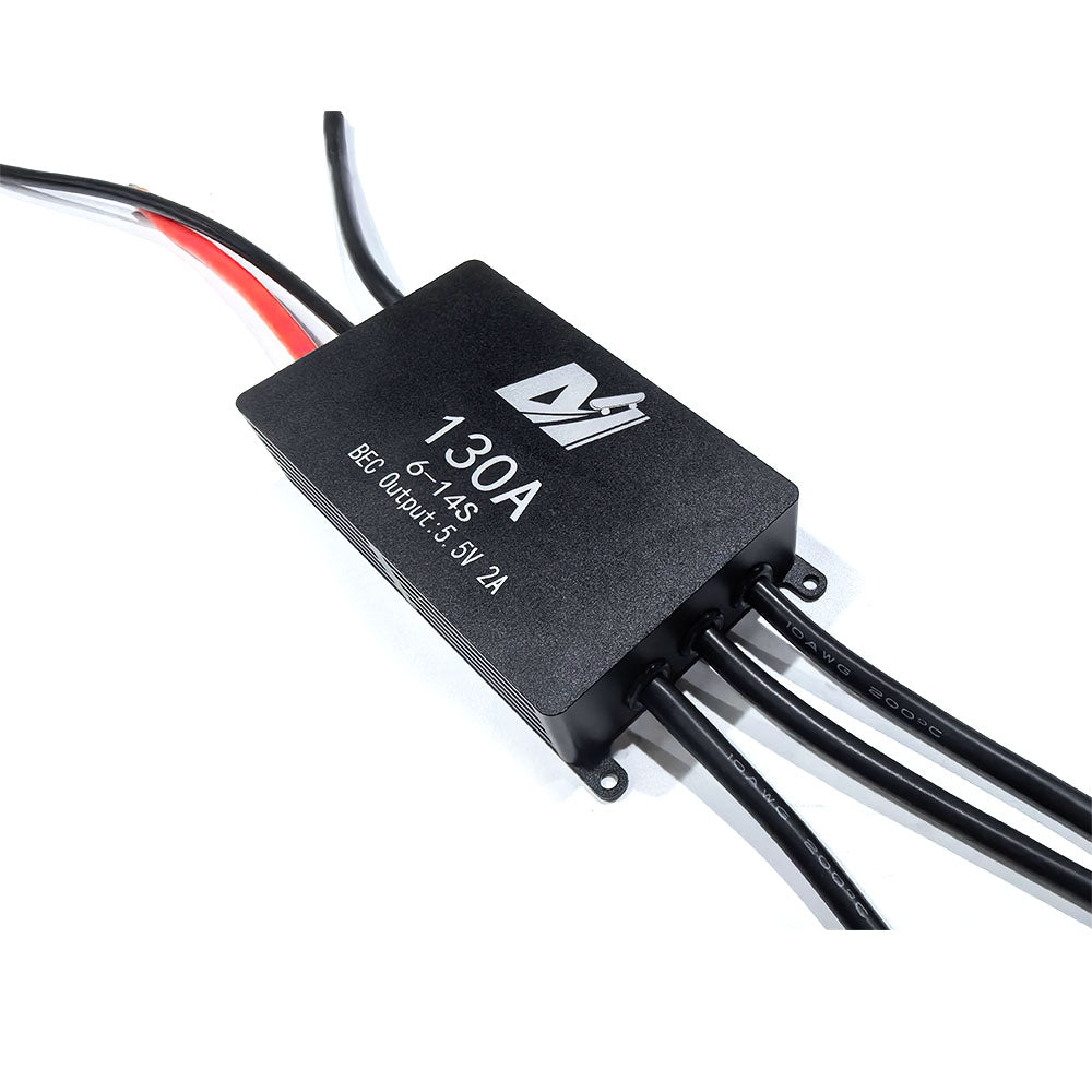 New 130A 60V IP68 Waterproof Marine ESC for Foil Assist Efoil SUP Underwater Thruster Small Size