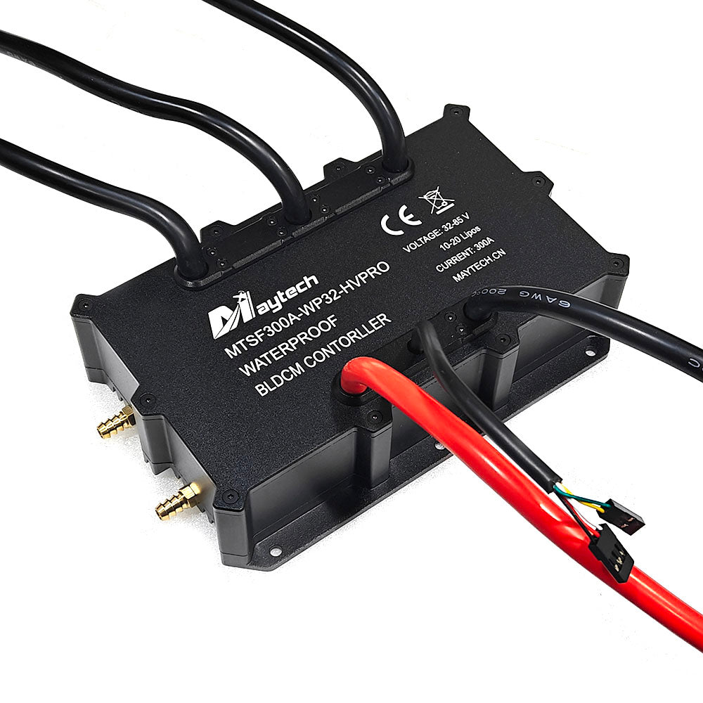 Maytech Pro Electric Underwater Thruster Kit 7.6KW MTED70 Motor + Pro 300A ESC + V3 Remote + 300A Antispark Switch for Electric Tow Boogie Sea Scooter Efoil