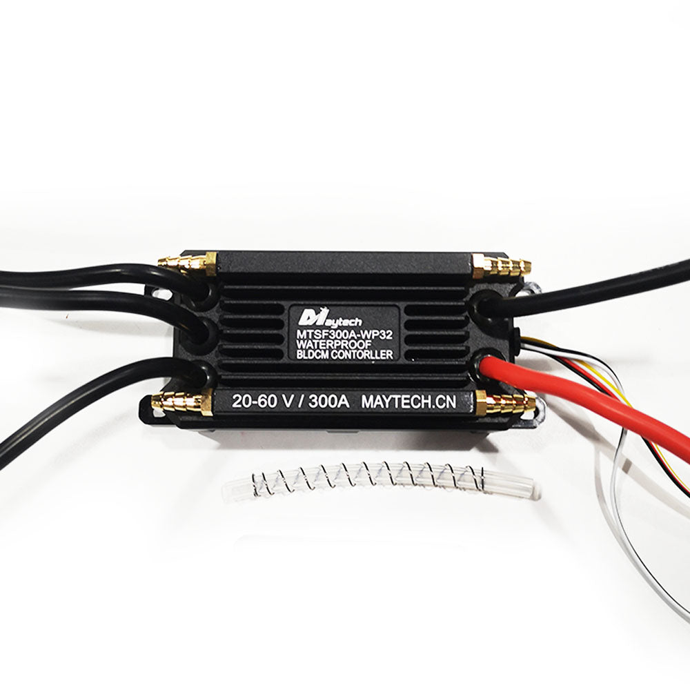 IN STOCK! Maytech New Marine 32Bit 300A 60V ESC IP68 Waterproof Compac ...