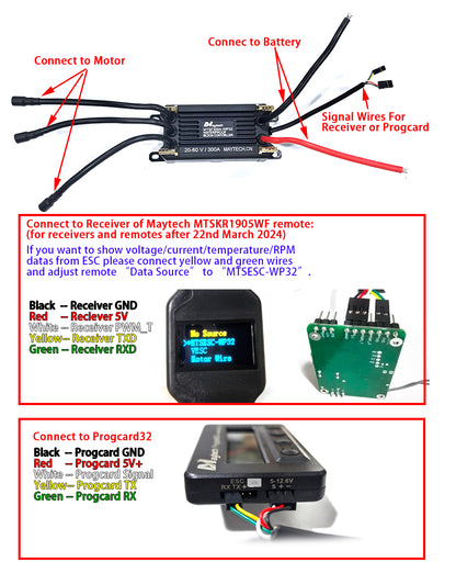 Maytech Max 72V Water Jet Engine ESC Kit for Jetboard Jetski Jet Kayak