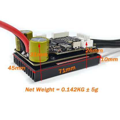 In Stock Maytech Foil Boost VESC 100A V6 Speed Controller with Heat Fin for SUP Foil Esk8 Robots