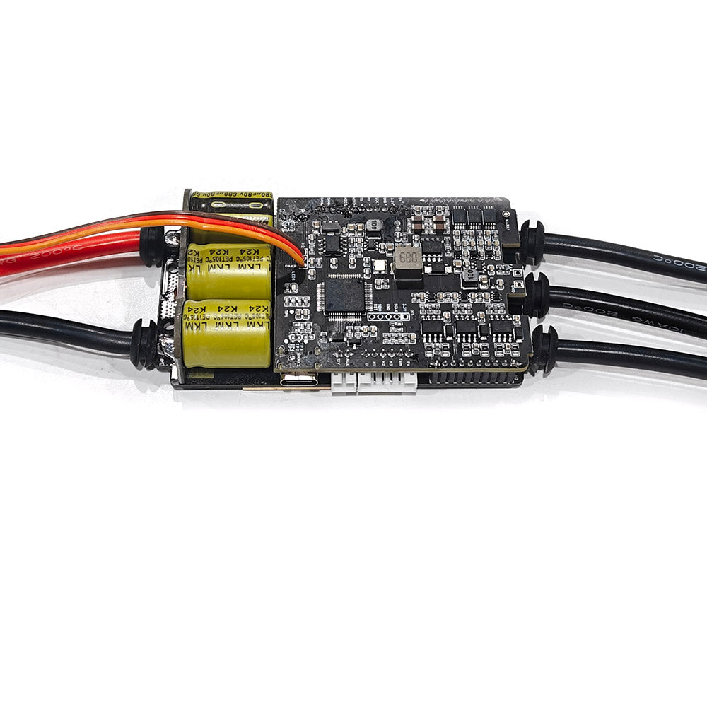 In Stock 75200 VESC with Heat Sink 75V 200A Speed Controller based V75/300 for Combat Robots Mountainboard Efoil Tow Boogie VESCs