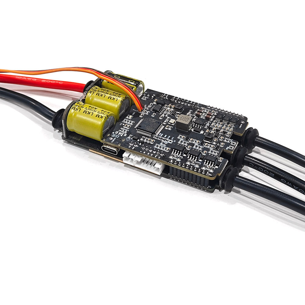 In Stock 75200 VESC with Heat Sink 75V 200A Speed Controller based V75/300 for Combat Robots Mountainboard Efoil Tow Boogie VESCs