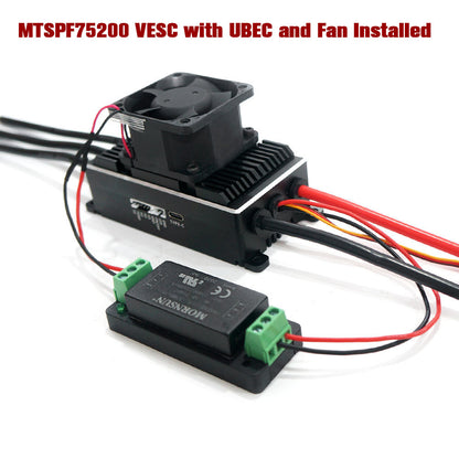 In Stock 2pcs / 5pcs MTSPF7.12K V2 Max 75V 200A V75/300 based Speed Controller SUPERFOC ESC