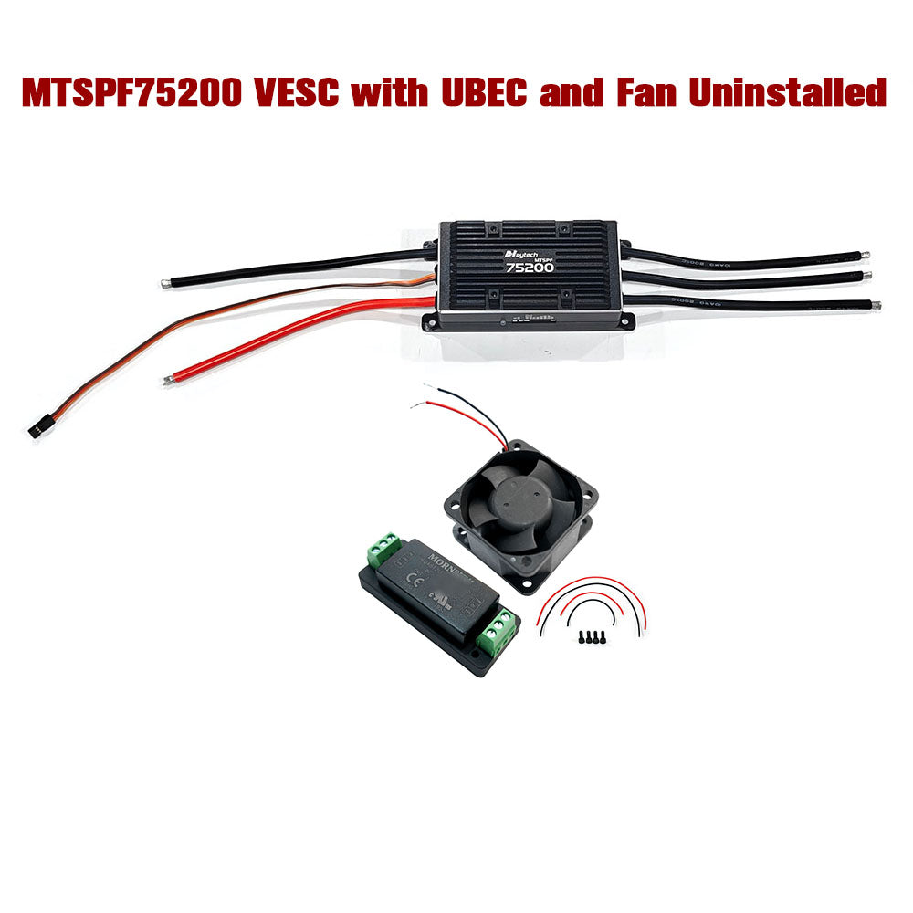In Stock 2pcs / 5pcs MTSPF7.12K V2 Max 75V 200A V75/300 based Speed Controller SUPERFOC ESC