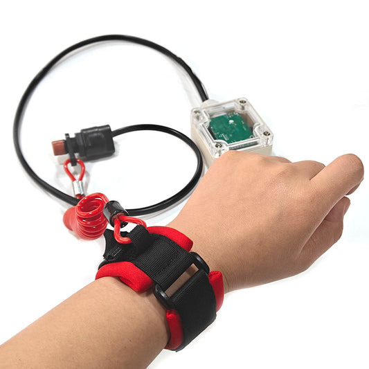 Kill Switch with 3 Independent Channels Stop Motor When Fall off from Board Safety for Efoil Jetsurf Surfboard Esk8 Compatible with MTSKR1905WF V3 Remote VESC/ESCs