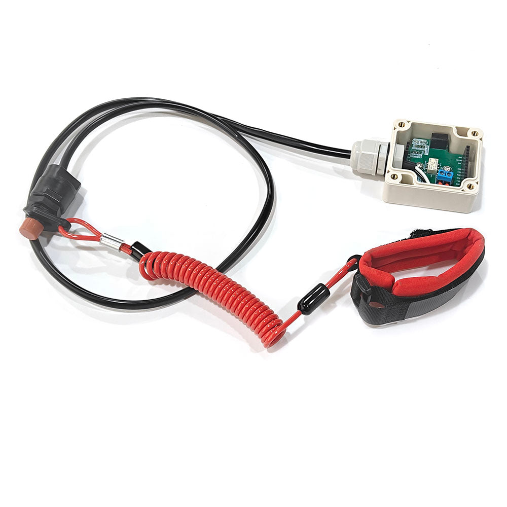 Kill Switch with 3 Independent Channels Stop Motor When Fall off from Board Safety for Efoil Jetsurf Surfboard Esk8 Compatible with MTSKR1905WF V3 Remote VESC/ESCs