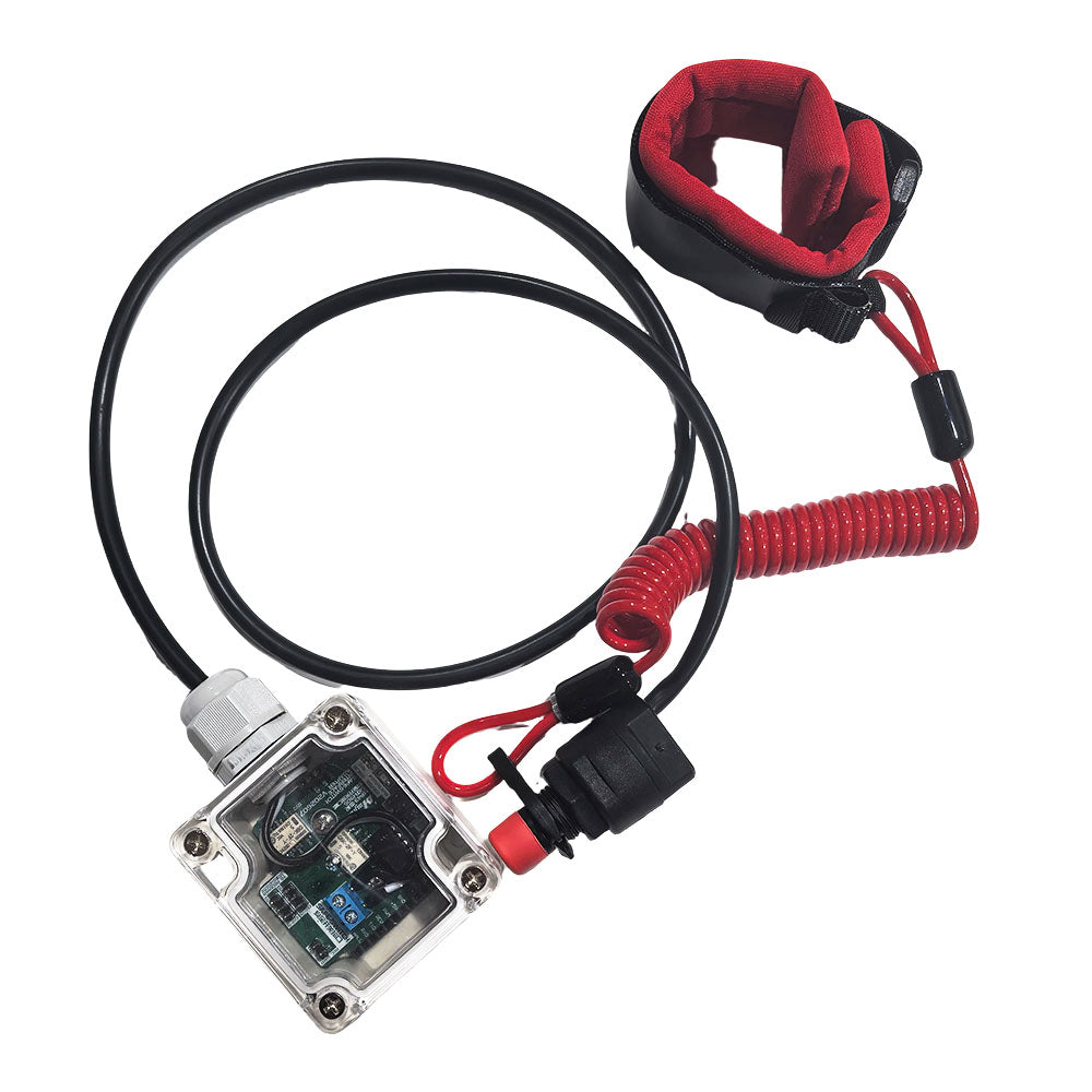 Kill Switch with 3 Independent Channels Stop Motor When Fall off from Board Safety for Efoil Jetsurf Surfboard Esk8 Compatible with MTSKR1905WF V3 Remote VESC/ESCs