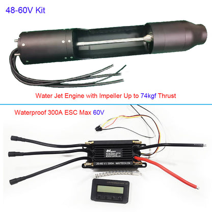 Maytech Max 72V Water Jet Engine ESC Kit for Jetboard Jetski Jet Kayak