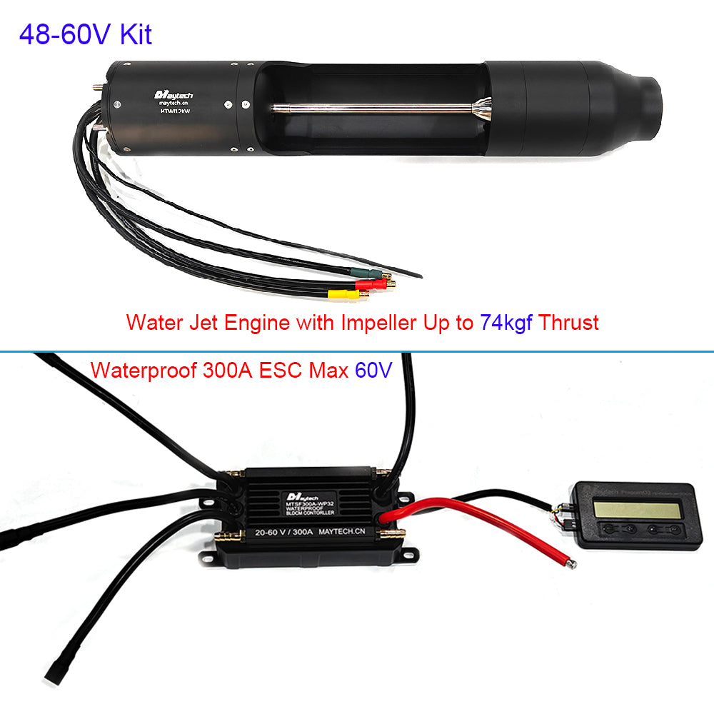 Maytech Max 72V Water Jet Engine ESC Kit for Jetboard Jetski Jet Kayak