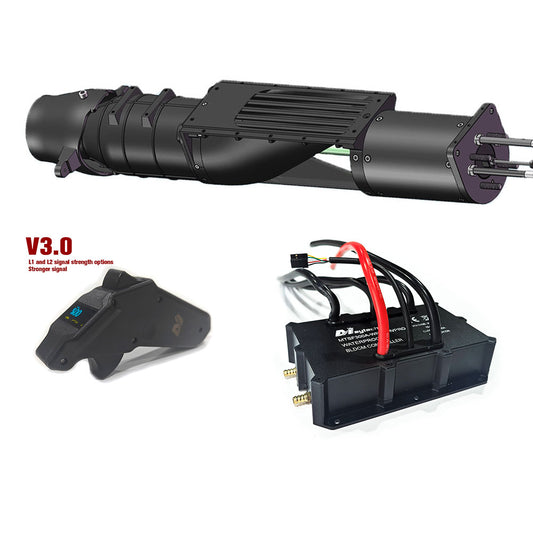 Maytech Pro Kit 72V Jet Propulsion System MTWJ20KW + 300A ESC for Yacht Jetski Jet Boat Jetboard Jet Kayak