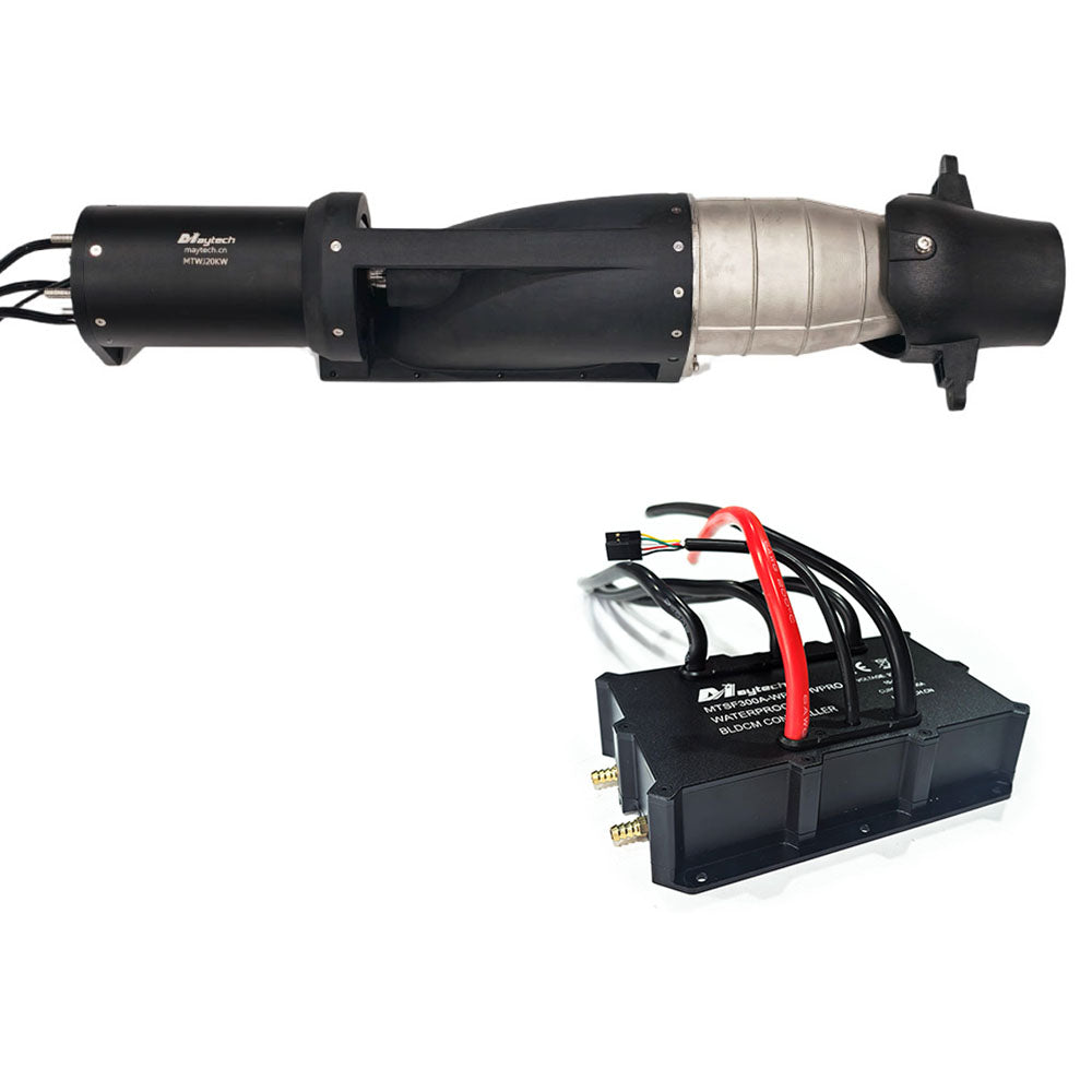 Maytech Pro Kit 72V Jet Propulsion System MTWJ20KW + 300A ESC for Yacht Jetski Jet Boat Jetboard Jet Kayak