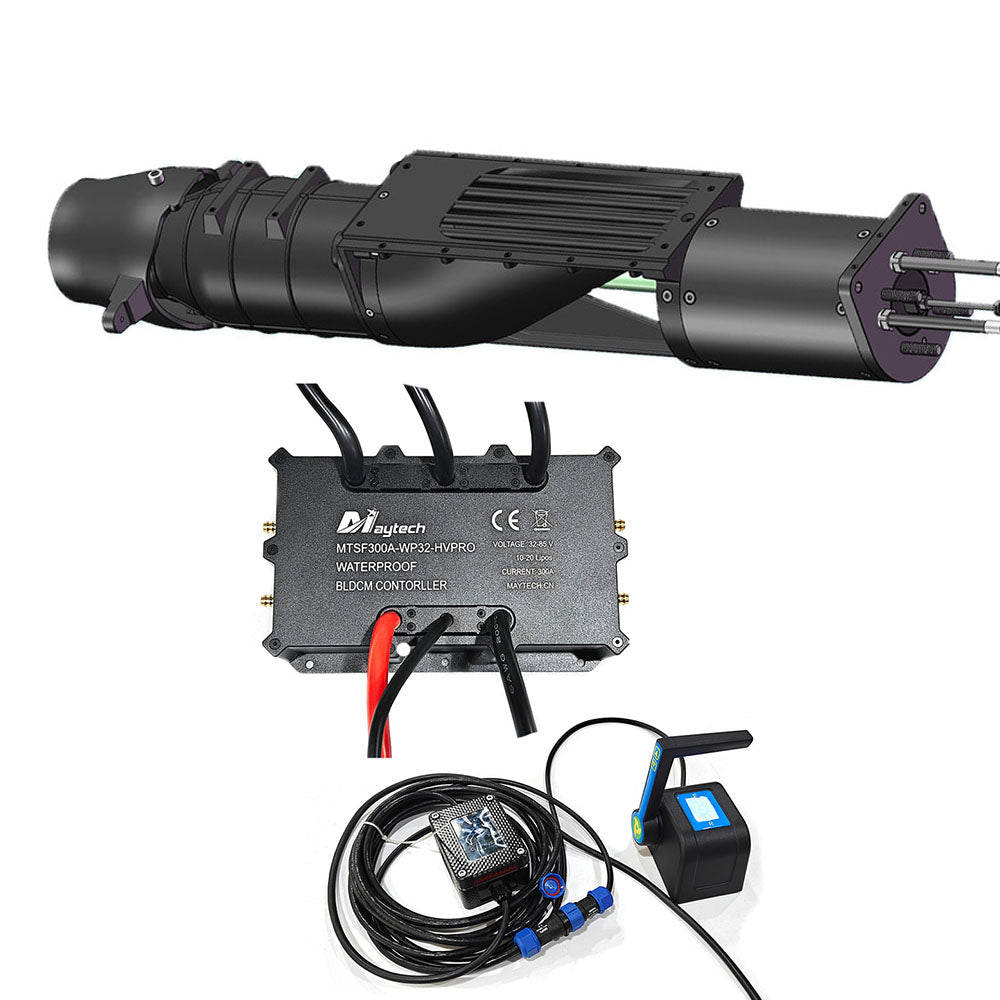 Maytech Pro Kit 72V Jet Propulsion System MTWJ20KW + 300A ESC for Yacht Jetski Jet Boat Jetboard Jet Kayak