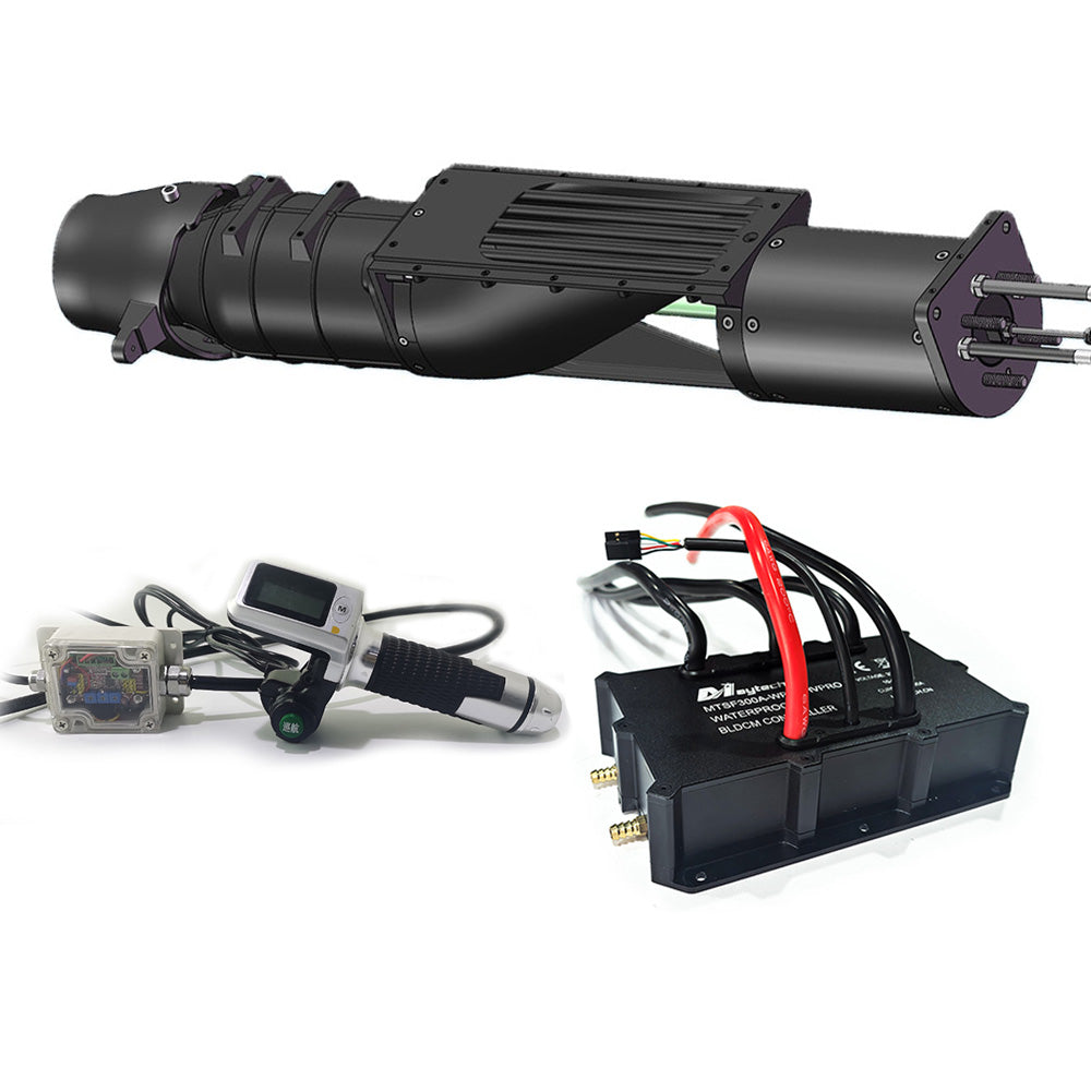 Maytech Pro Kit 72V Jet Propulsion System MTWJ20KW + 300A ESC for Yacht Jetski Jet Boat Jetboard Jet Kayak