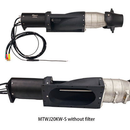 Maytech MTWJ20KW Boat Thruster Motor Max 21KW Powerful Boat Thruster with Impeller Steering Nozzle for Electric Surfboard / Jetski / Jetboat