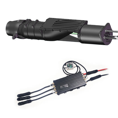 Maytech Max 21KW Water Jet Pump kit with 500A ESC Remote for Electric Boat Catamaran