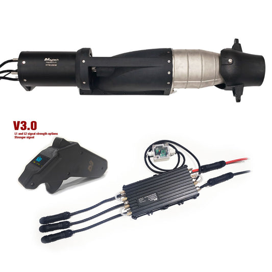 Maytech Max 21KW Water Jet Pump kit with 500A ESC Remote for Electric Boat Catamaran