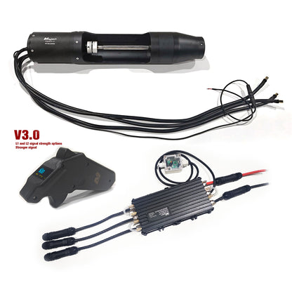 Maytech Max 21KW Water Jet Pump kit with 500A ESC Remote for Electric Boat Catamaran