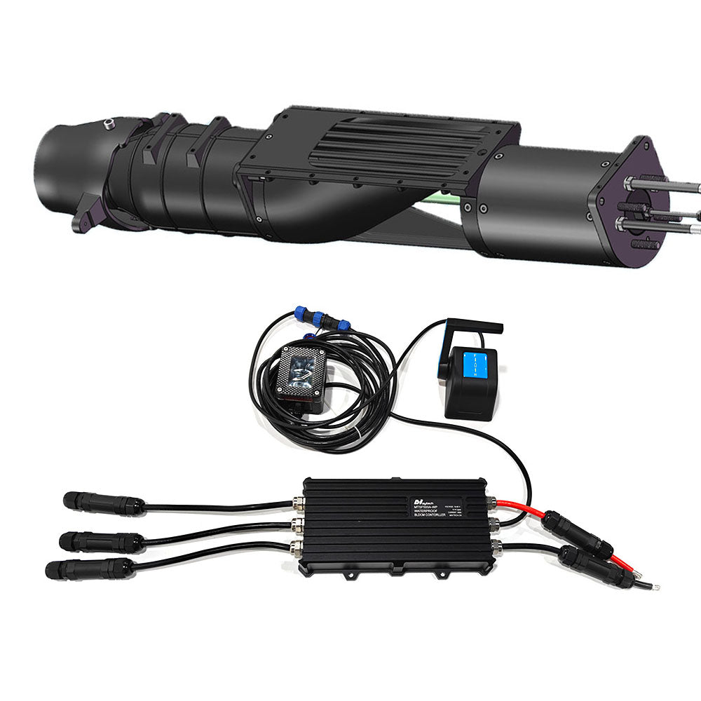 Maytech Max 21KW Water Jet Pump kit with 500A ESC Remote for Electric Boat Catamaran