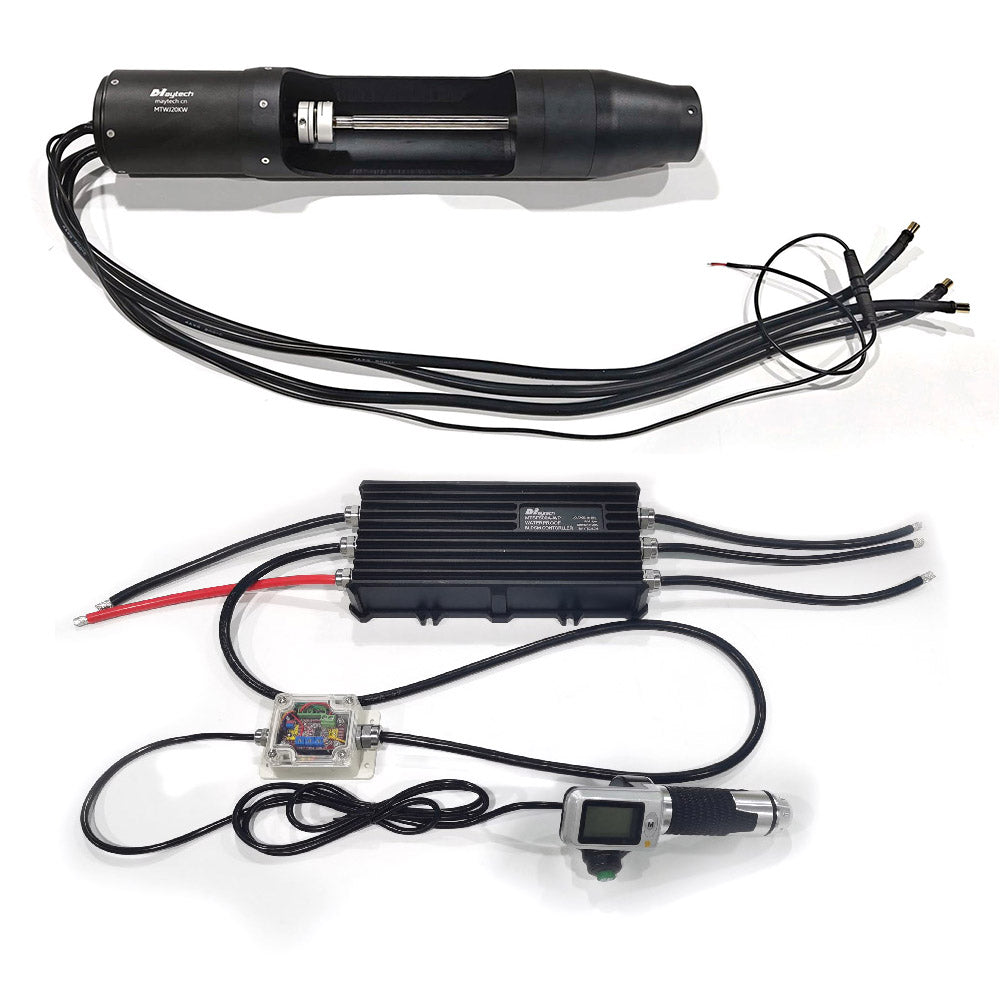 Maytech Max 21KW Water Jet Pump kit with 500A ESC Remote for Electric Boat Catamaran