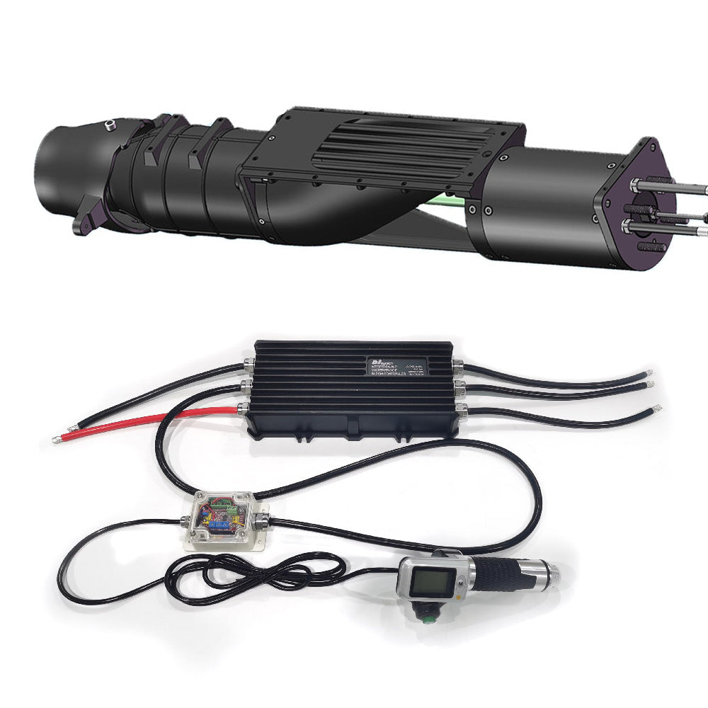 Maytech Max 21KW Water Jet Pump kit with 500A ESC Remote for Electric Boat Catamaran