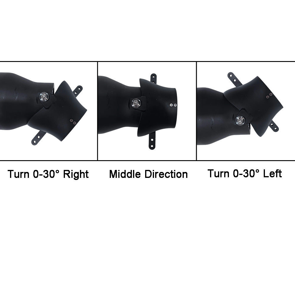 Maytech MTWJ40KW Boat Thruster Motor 40KW Powerful Boat Thruster with Impeller Steering Nozzle for Electric Yacht / Jetski / Jetboat