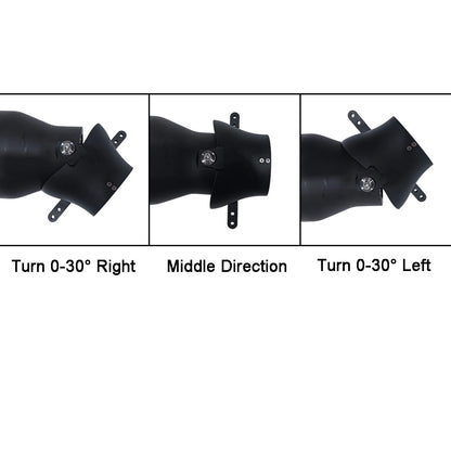 Maytech MTWJ40KW Boat Thruster Motor 40KW Powerful Boat Thruster with Impeller Steering Nozzle for Electric Yacht / Jetski / Jetboat