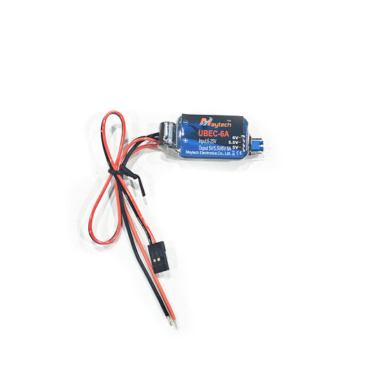 Maytech 6A UBEC 2-6S Lipo Volt Failsafe 5V/5.5V/6V Adjustable