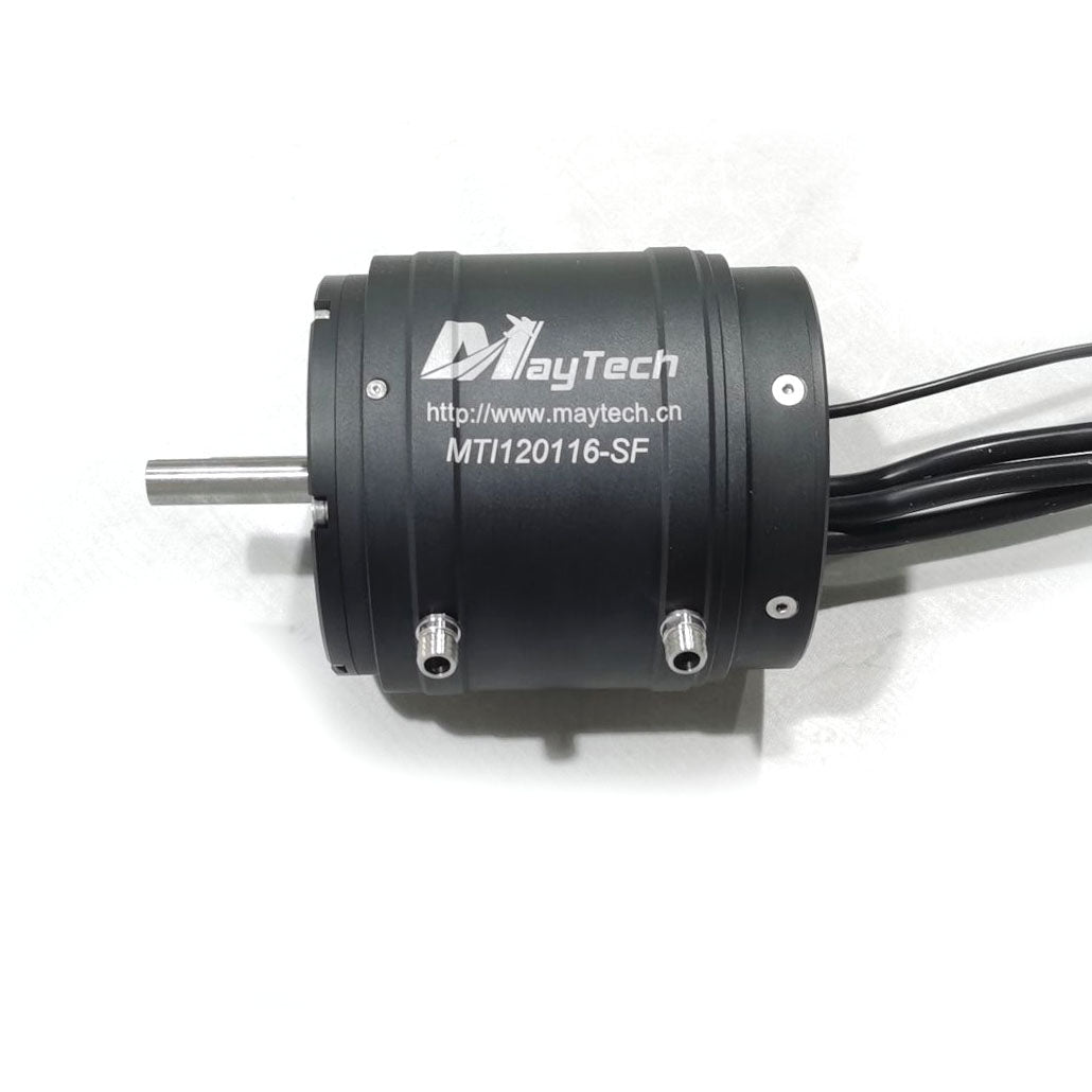 In Stock Maytech Fully Waterproof MTI120116 18.8KW Powerful Brushless Inrunner Motor for Electric Surfboard/RC Boat/Jetski