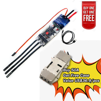 In Stock Buy One Get One ! SuperESC MTSPF50A V4 based 50A Speed Controller 12S Lipo 50V