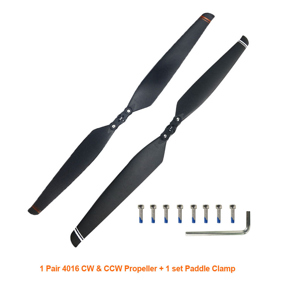 CW CCW 40''x16'' Inch Carbon Fiber Composite Folding Propeller for XP2020 Agricultural Plant Protection Drone