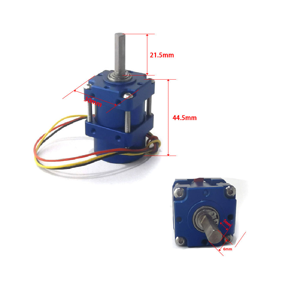 Maytech 2208 800KV Motor with 1:19 Gear Reduction for Robotic Arm Walking Robots Low RPM