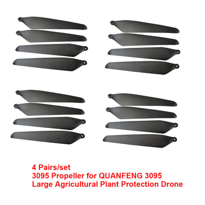 In Stock CW CCW 3095 30" x 9.5" Folding Blades for QUANFENG 3095 Large Agricultural Plant Protection Drone