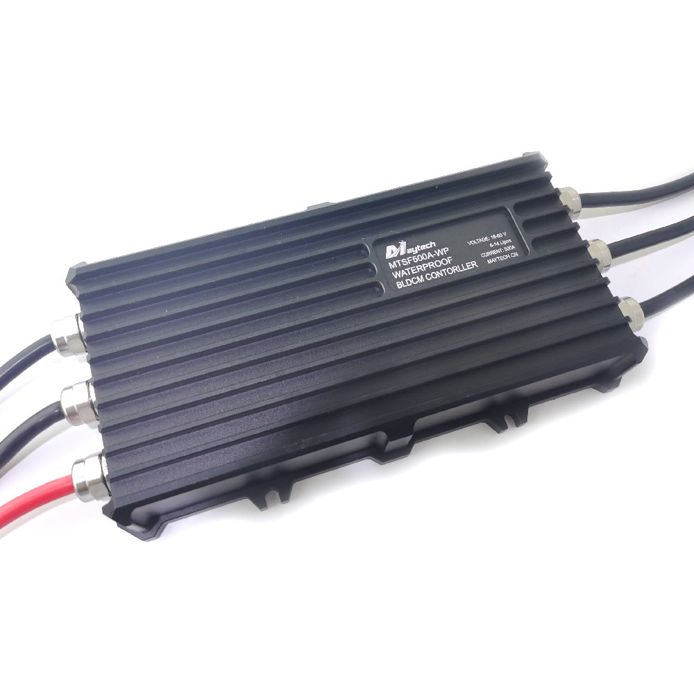 Maytech MTSF500A-WP 500A Waterproof ESC with Watercooling Tube for Powerful Surfboard Boat