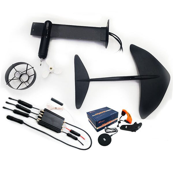 Group Buy Price: Efoil Set: Mast + Wing + 70182 9KW Motor + 7.25x6 inch Propeller + Propeller Guard