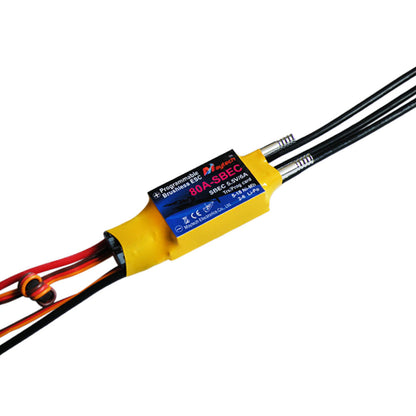 MTB80A-SBEC-SS 25V 80A Watercooling ESC for Bait Boat Carp Fishing Brushless Controller
