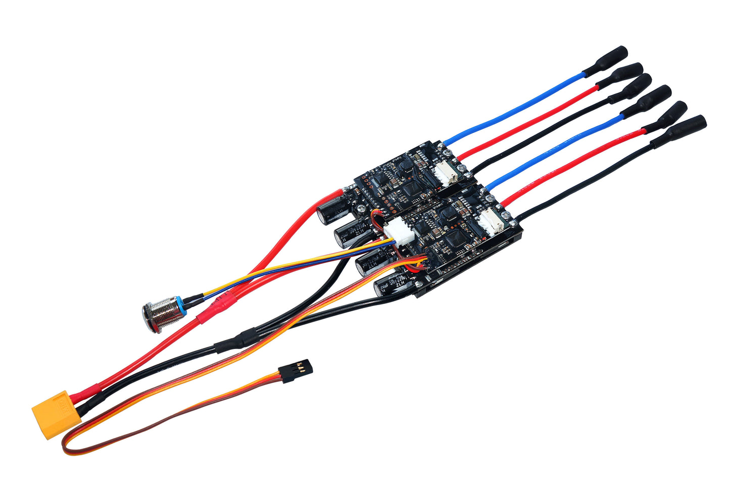 Maytech MTDU30A Dual 30A Drive Controller ESC with FOC Mode for Hub Motor/Belt-driven Motor Skateboard