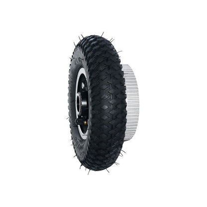 Maytech MTMSKW08FBK 8 inch Front and Rear Wheels for Electric Mountainboard with 72T Wheel Pulley