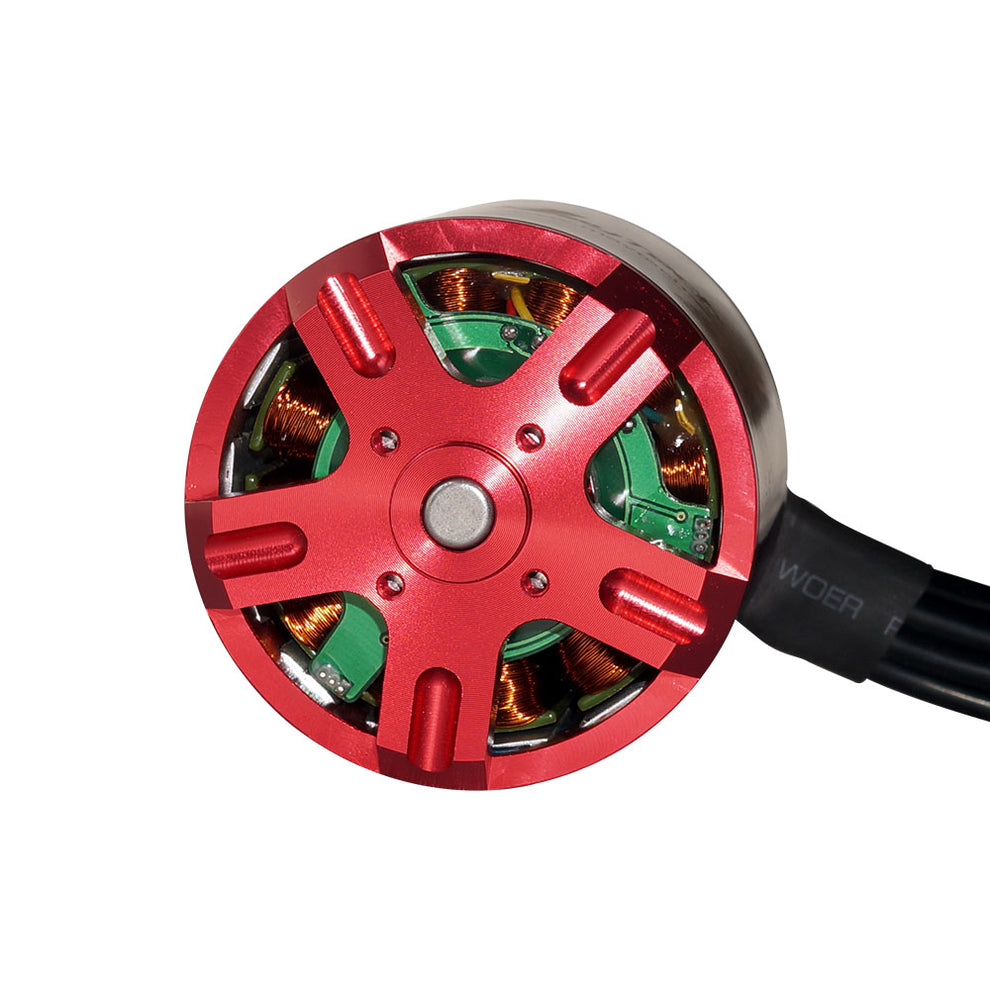 In Stock Brushless 6374 Unsealed Motor 8mm Shaft Sensored 90/190KV ...