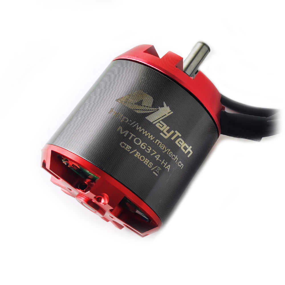 In Stock Brushless 6374 Unsealed Motor 8mm Shaft Sensored 90/190KV