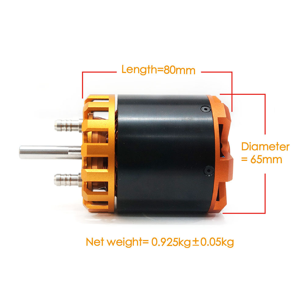 Maytech MTO6575 320KV 8.5KW Brushless Outrunner Sensorless Motor