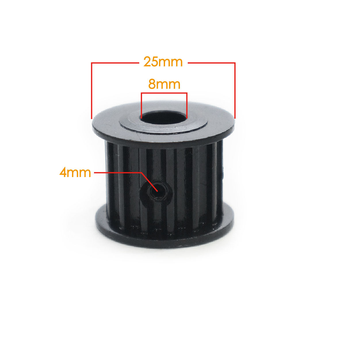 Maytech MTSKG2005 Motor Pulley with 8mm Hole 14T 5M 16mm Width Motor Pulley for Electric Skateboard Brushless Motor