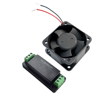In Stock Maytech 75V Convert to 12V High Power UBEC DC-DC Module Power Supply 20W Cooling Fan Set