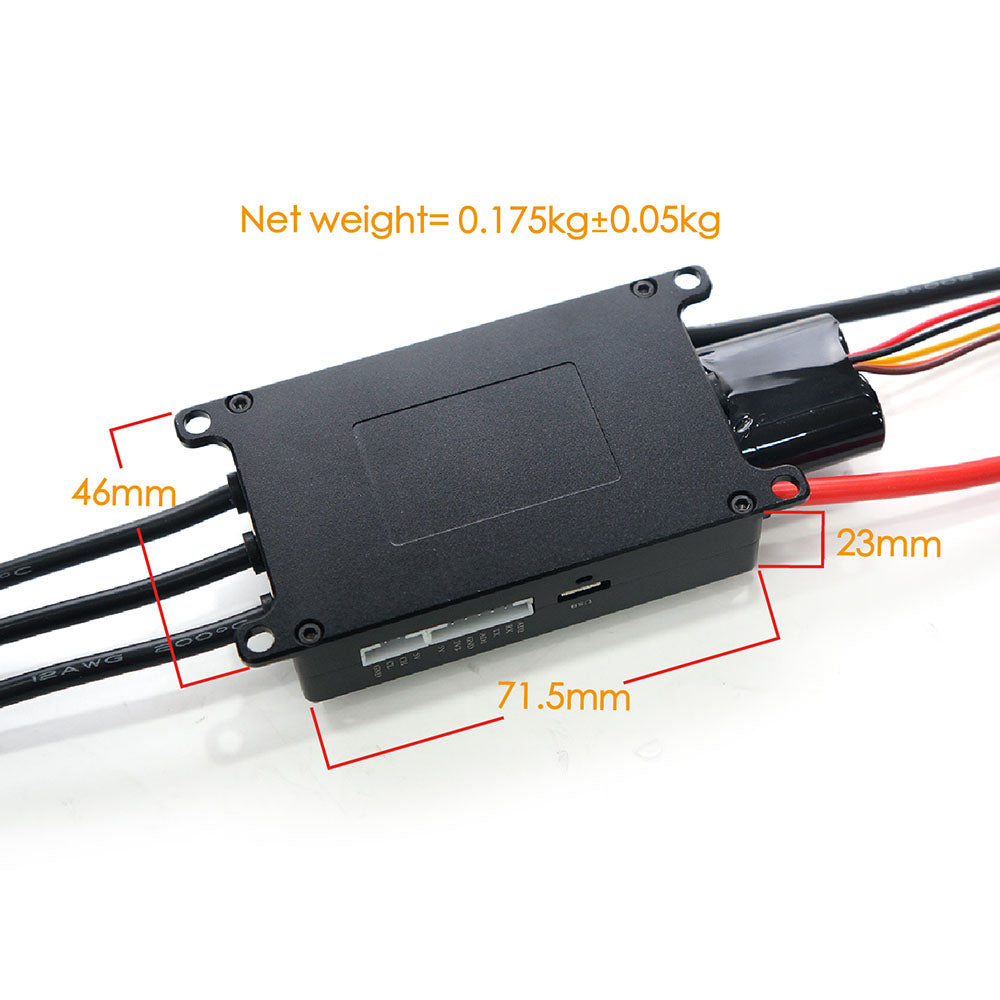 In Stock SuperESC MTSPF7.5K V4 based Speed Controller with Heat Sink On &  off Switch