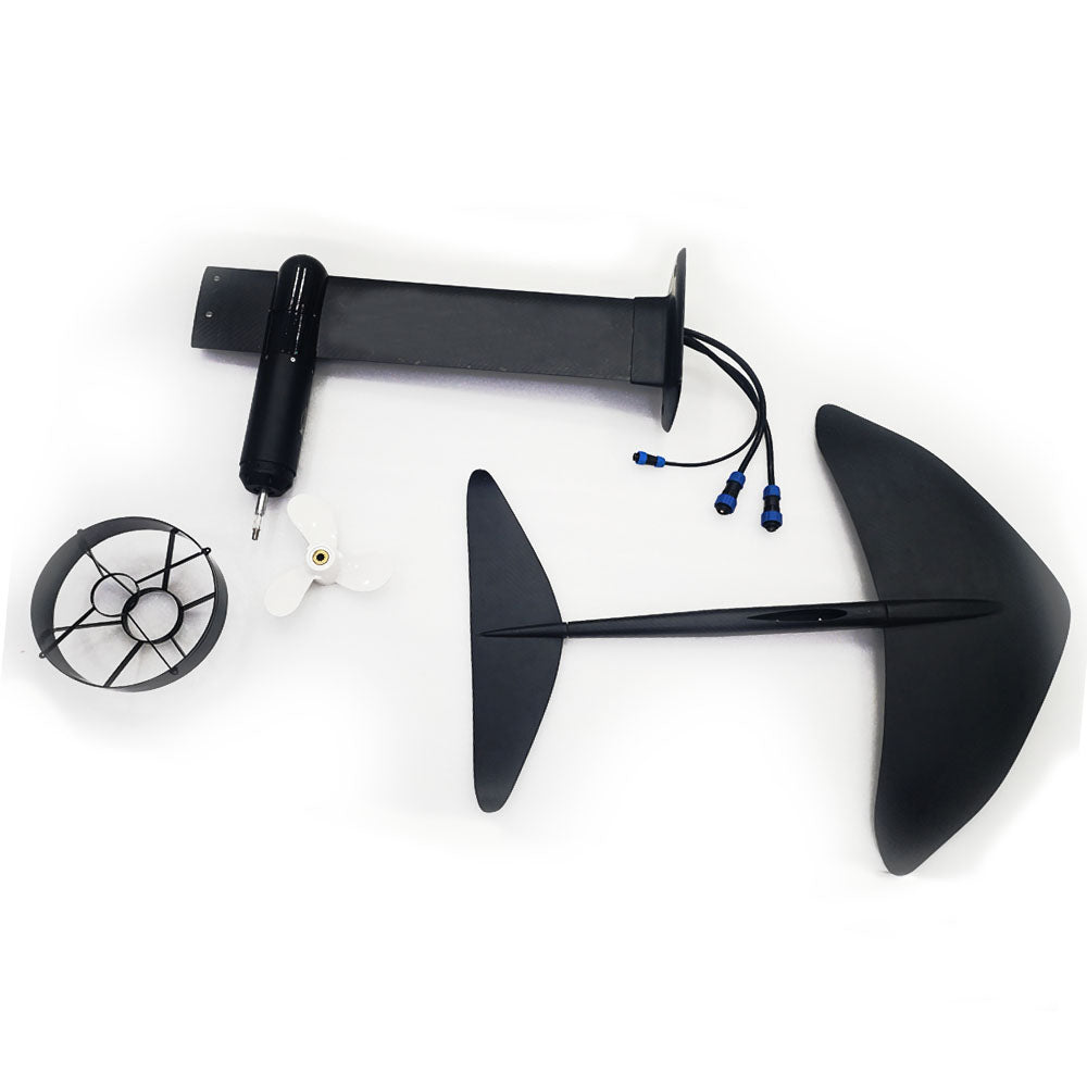 Group Buy Price: Efoil Set: Mast + Wing + 70182 9KW Motor + 7.25x6 inch Propeller + Propeller Guard