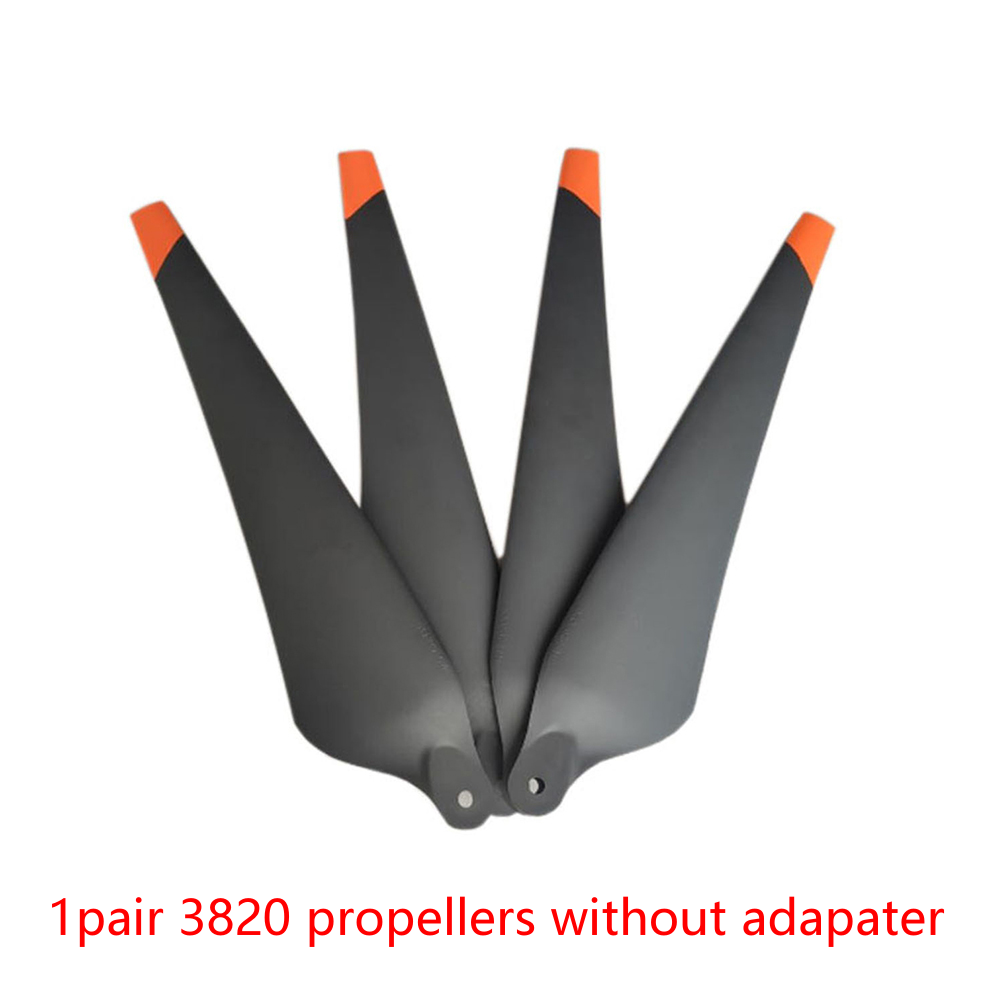 In Stock CW CCW 38''x20'' Inch Carbon Fiber Composite Folding Propeller for DJI T30 Drones with Paddle Clamp