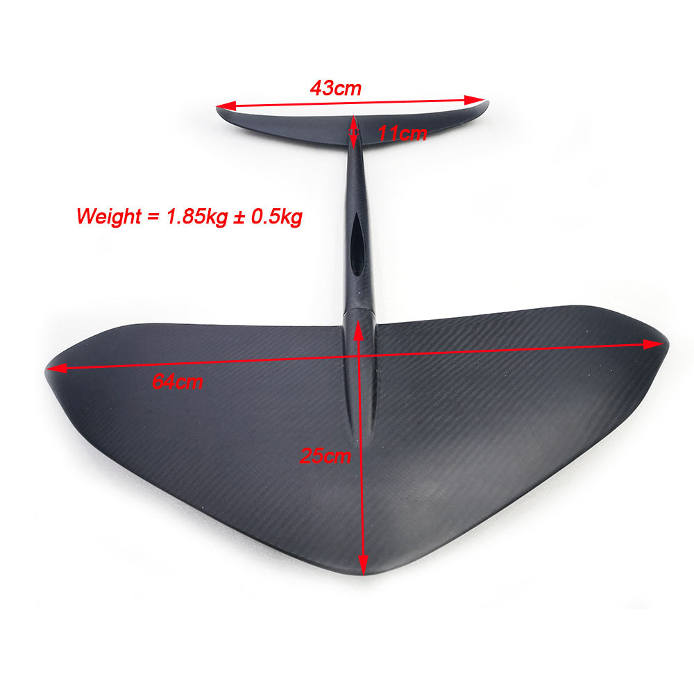 45km/h Complete Efoil Board with 58V 35Ah Battery 9KW Motor Plug and Play Electric Hydrofoil Surfboard