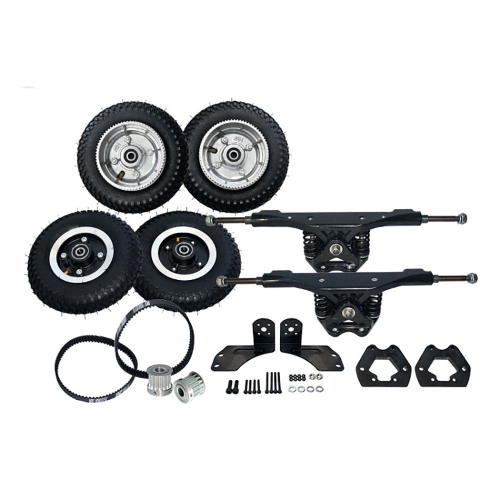 In Stock Maytech Electric Mountainboard Kit with Truck+Wheel+Deck+Motor Pulley+belt